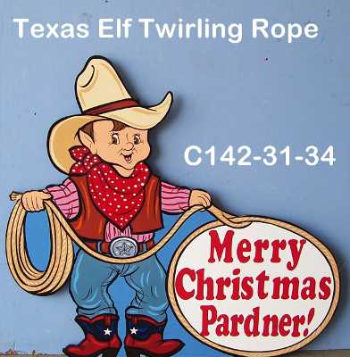C142Texas Elf Twirling Rope